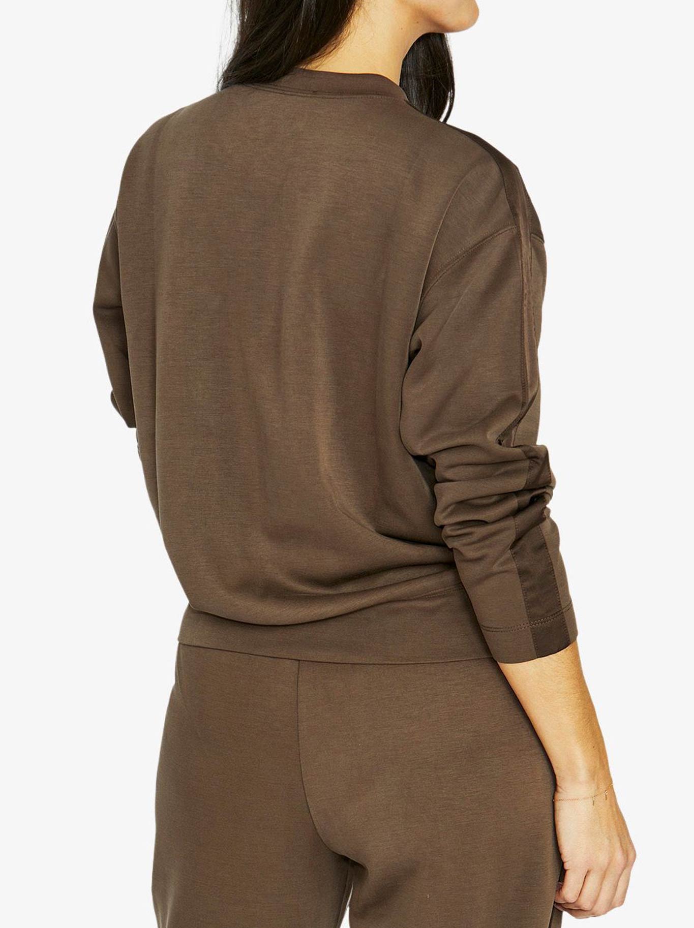 JUMP SATIN TRIM LOUNGE TOP