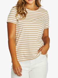 JUMP CORE STRIPE SHORT SLEEVE TEE