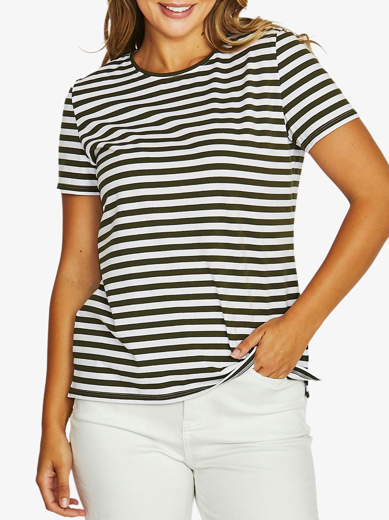 JUMP CORE STRIPE SHORT SLEEVE TEE