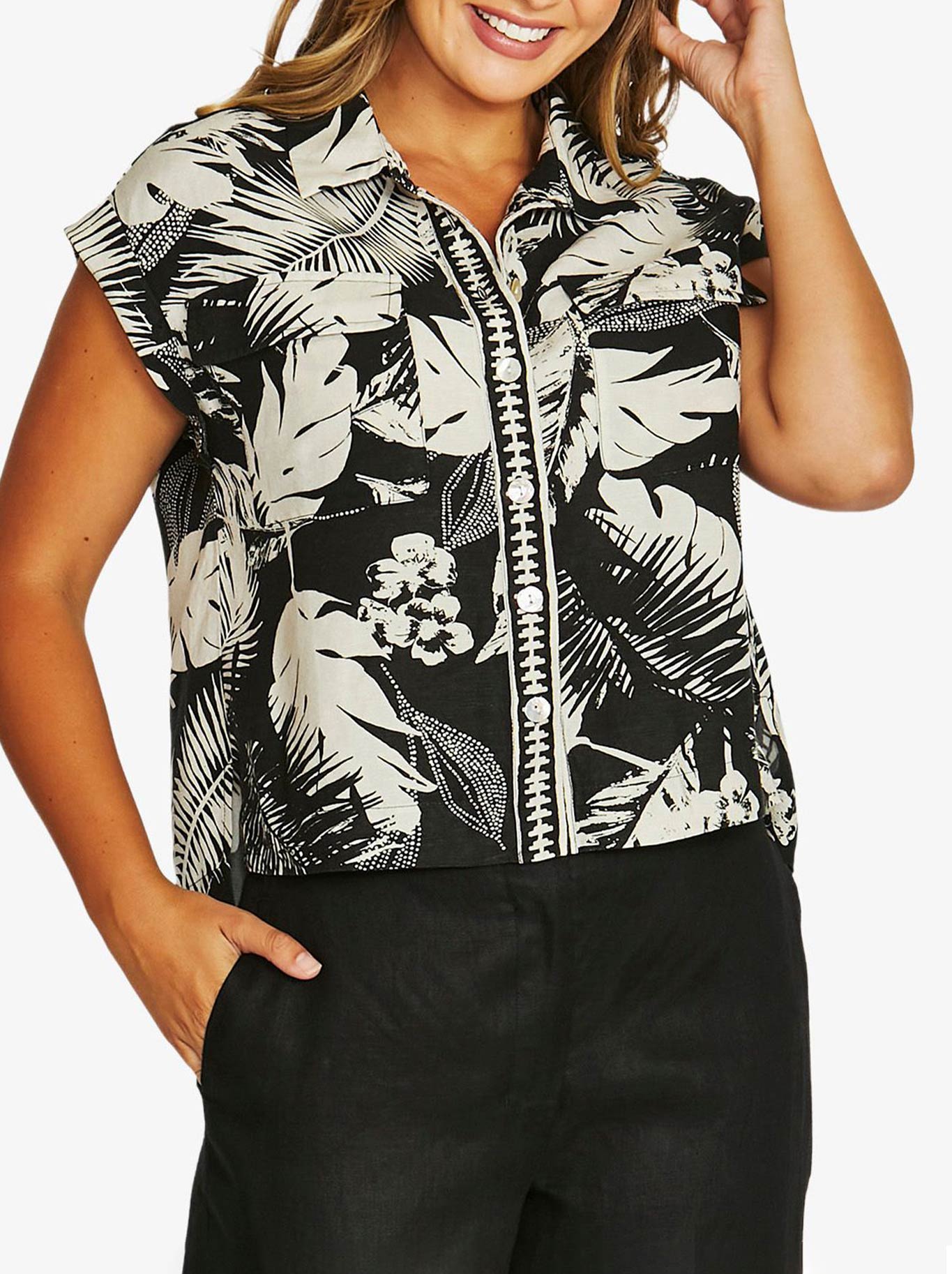 JUMP PALM ISLAND 2 POCKET SHIRT