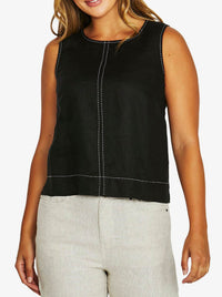 JUMP TACK STITCH TOP