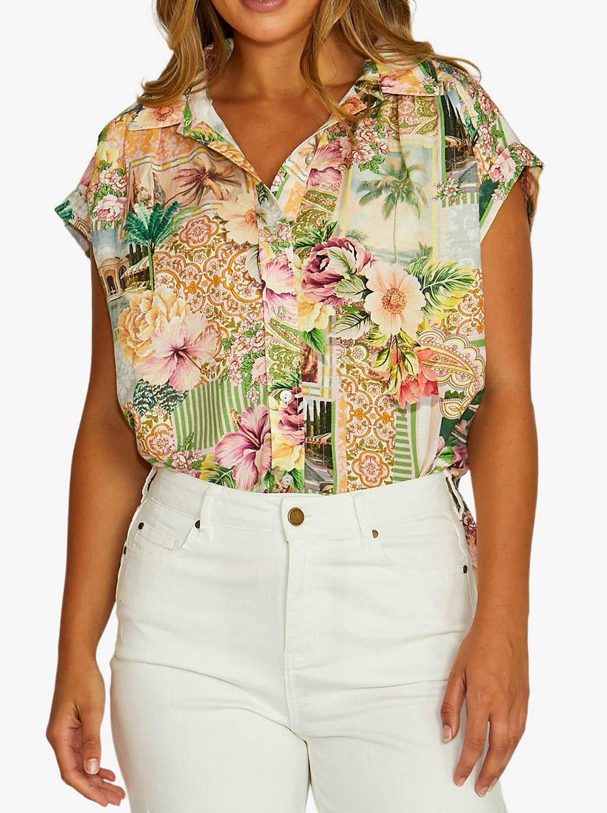 JUMP RESORT ROSES TOP