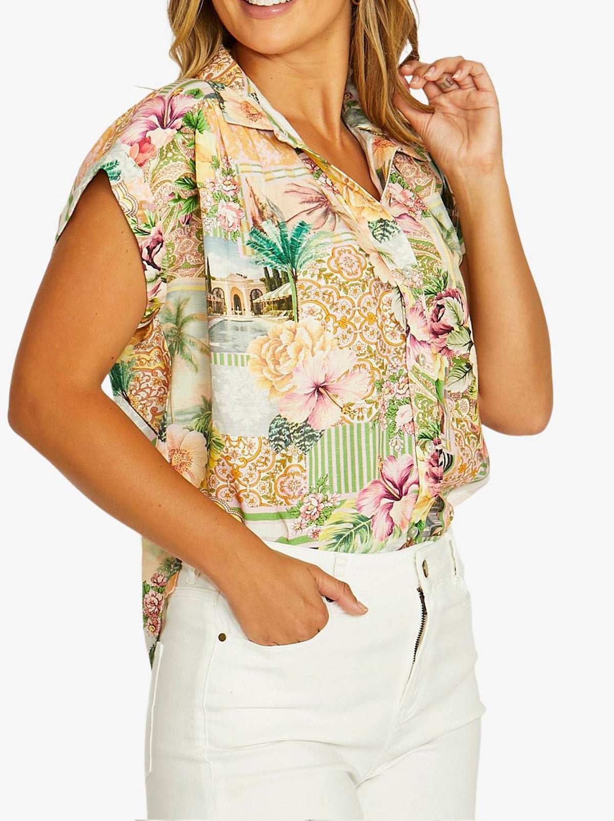JUMP RESORT ROSES TOP