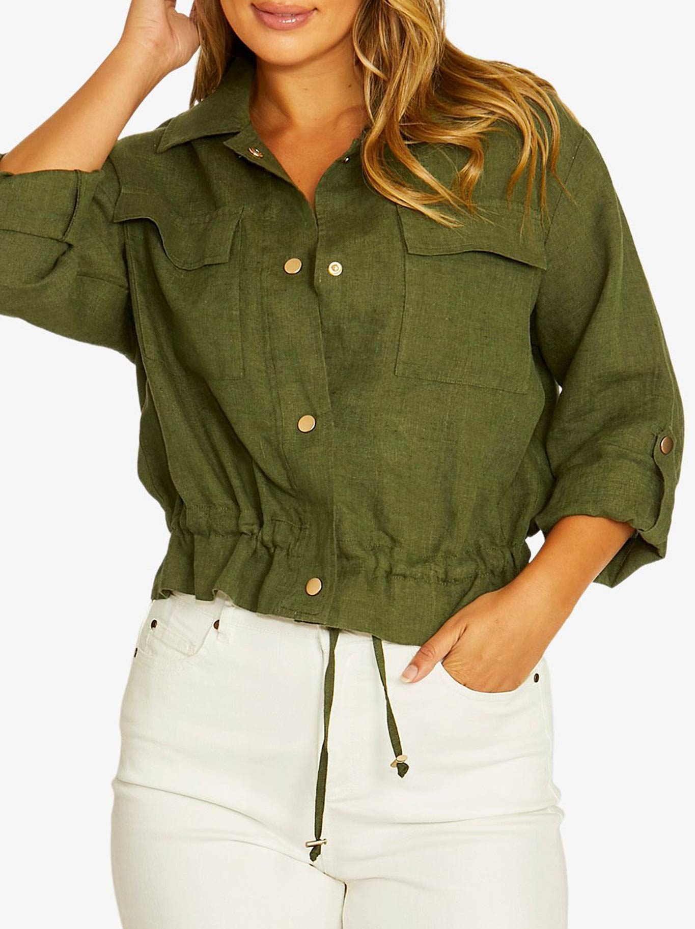 JUMP DRAWSTRING JACKET