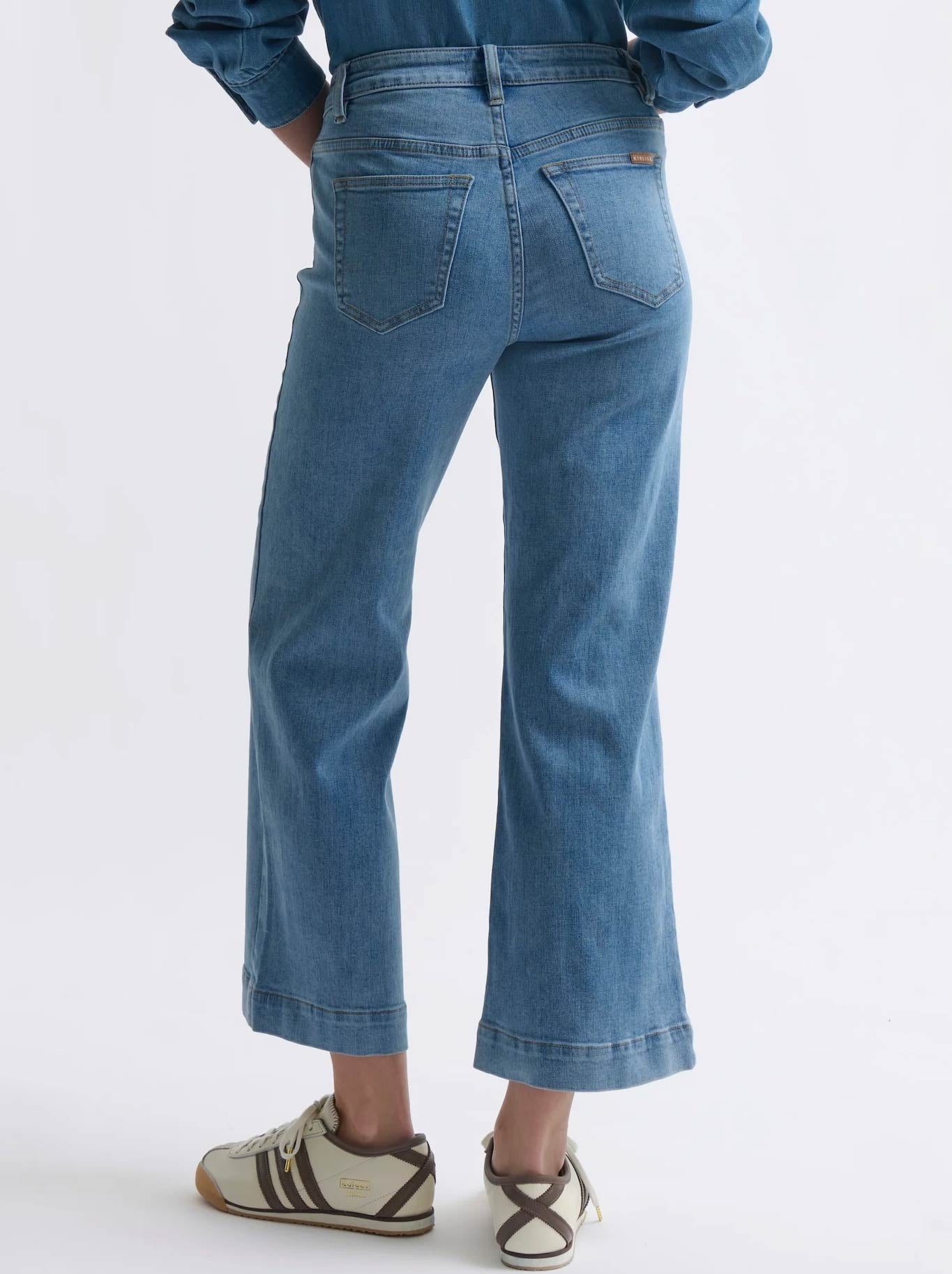 KIREINA FREYA LEATHER POCKET JEAN