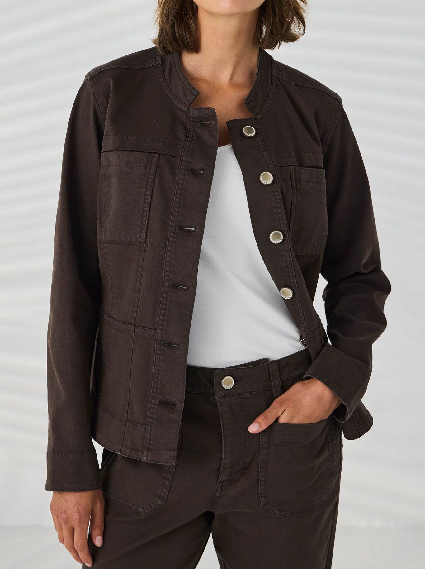 LANIA THE LABEL STRAND JACKET