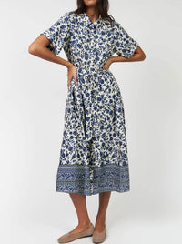 LOLLYS LAUNDRY BLAKE MIDI DRESS