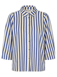 LOLLYS LAUNDRY BONO SHIRT BLUE