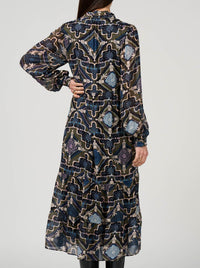 LOOBIE'S STORY REGALIA MIDI DRESS
