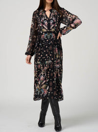 LOOBIE'S STORY ANTIONETTE MIDI DRESS