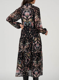 LOOBIE'S STORY ANTIONETTE MIDI DRESS