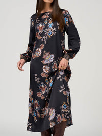 LOOBIE'S STORY GILDED LOTUS DRESS