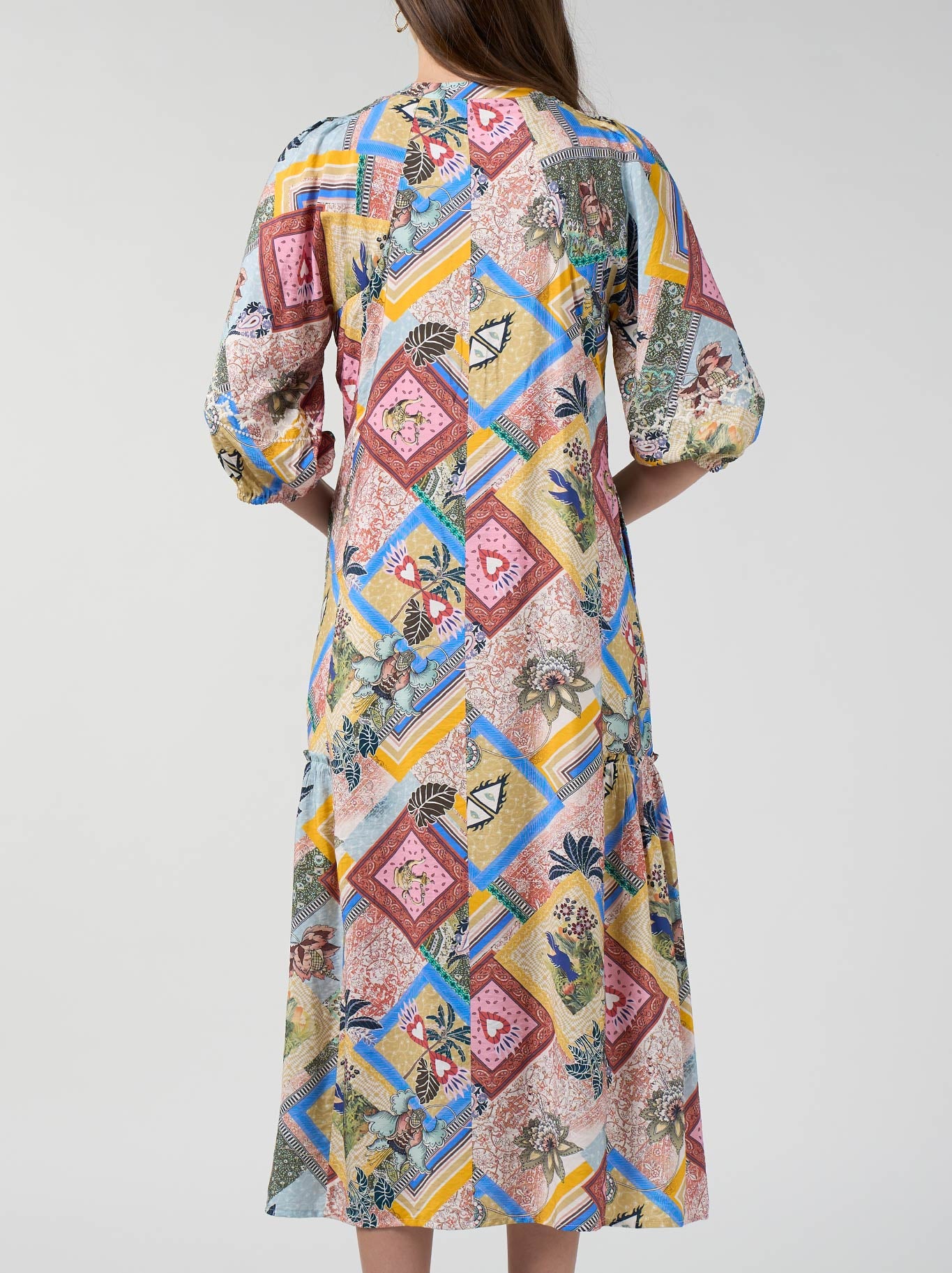 LOOBIE'S STORY CEYLON MIDI DRESS