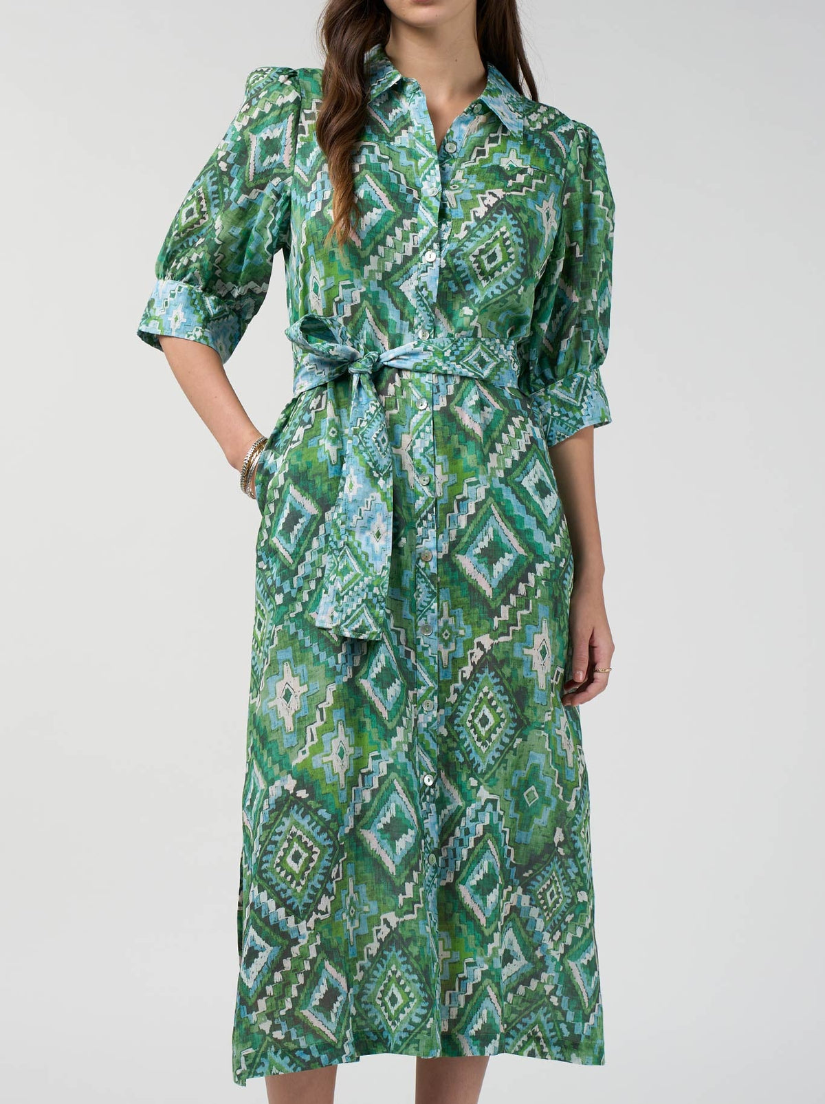 LOOBIE'S STORY SINHALA SHIRT DRESS