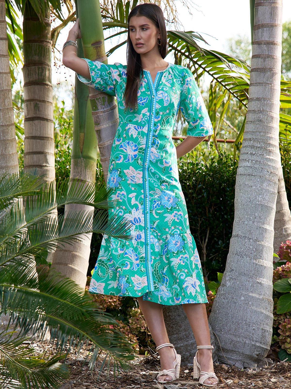 LOOBIE'S STORY SAMIRA MIDI DRESS