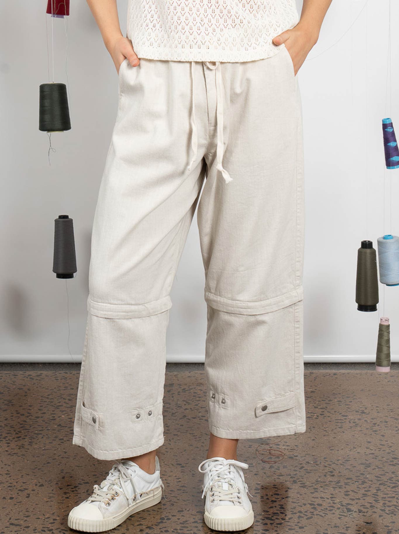 M.A DAINTY TRUCKER PANT