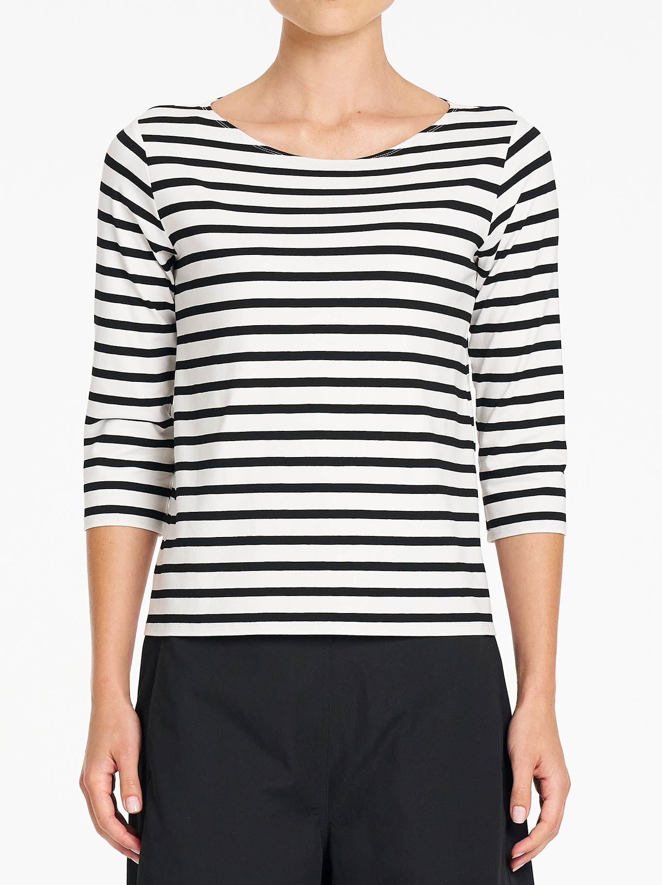 MELA PURDIE RELAXED BOAT NECK