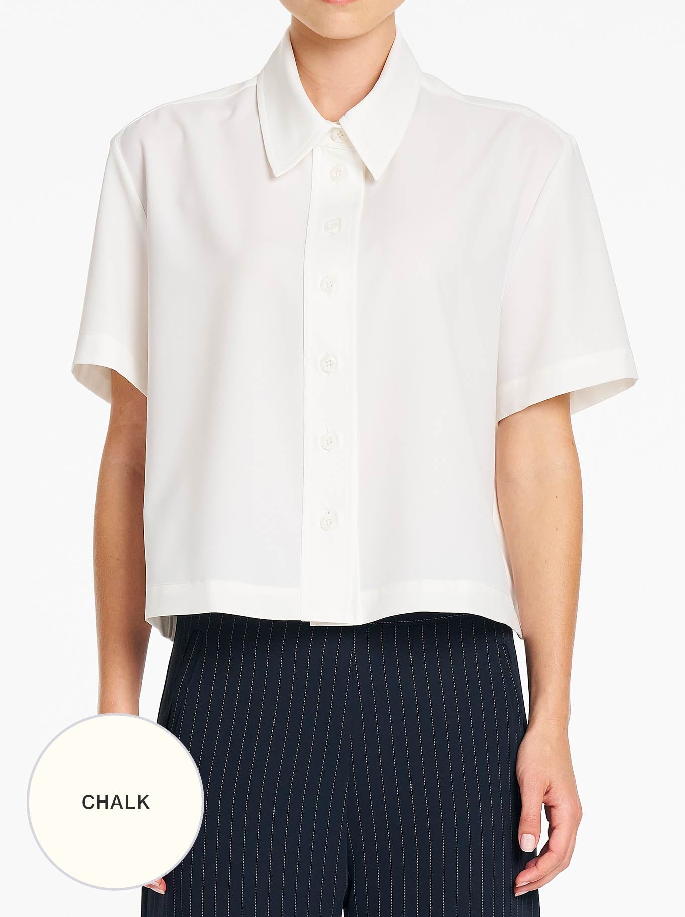 MELA PURDIE CROP SHIRT