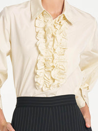 MELA PURDIE RUFFLE RESORT TOP