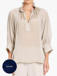 MELA PURDIE ROMAN BLOUSE