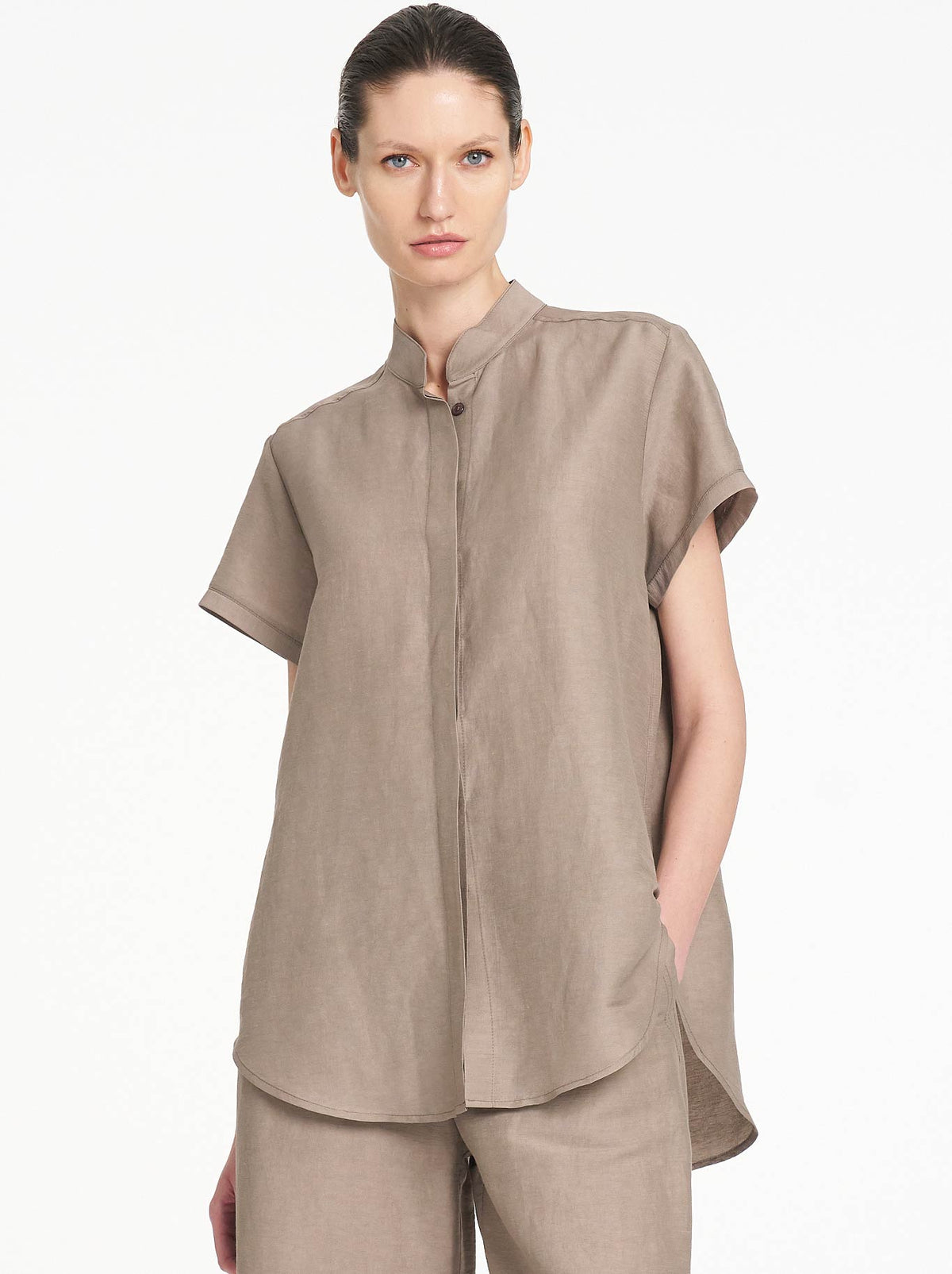 MELA PURDIE STAND SHIRT