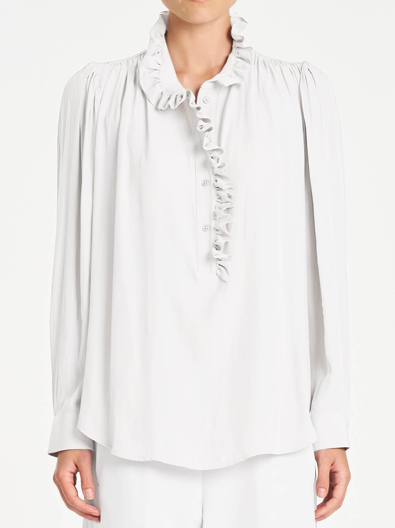 MELA PURDIE RUFFLET BLOUSE