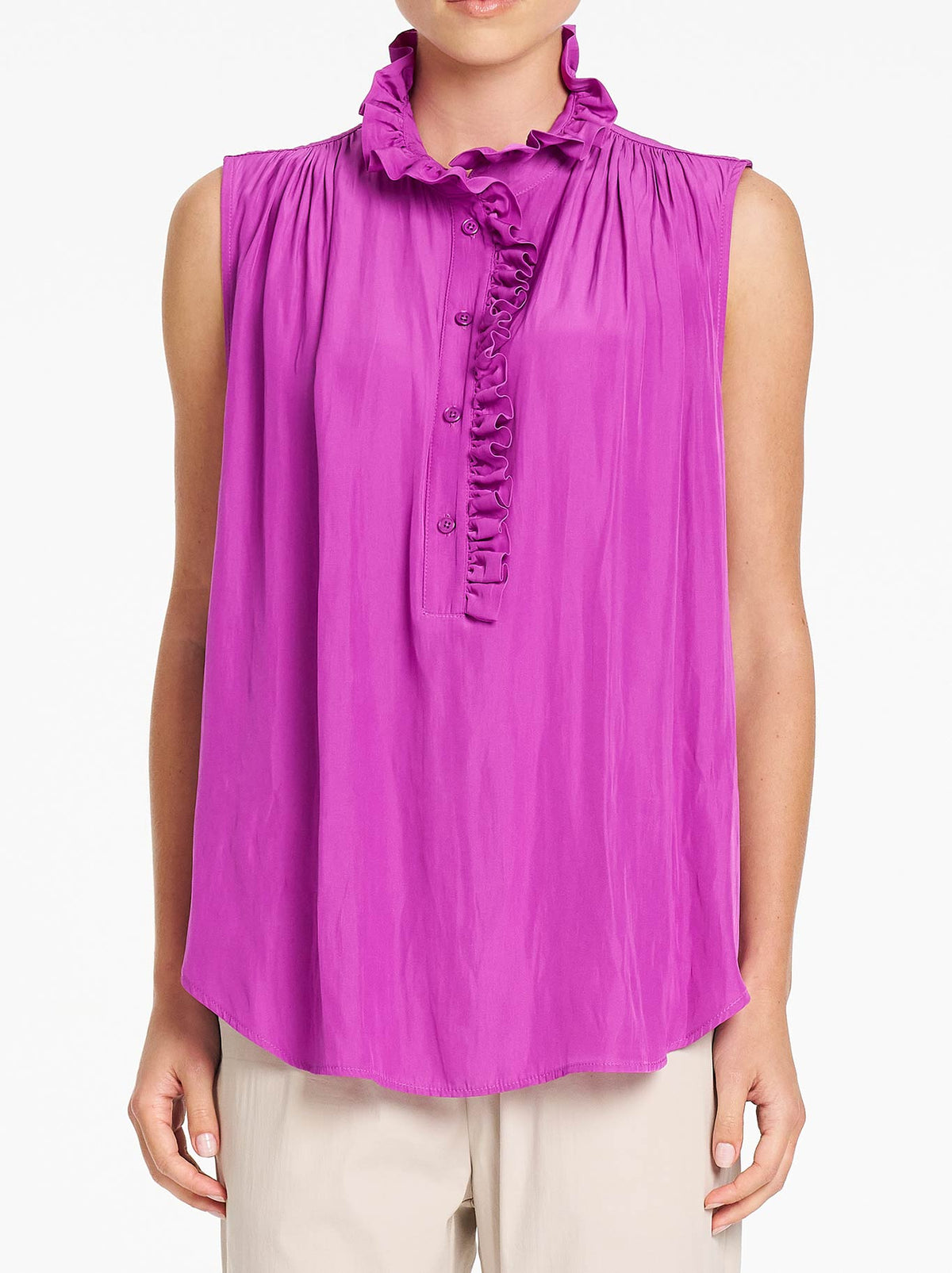 MELA PURDIE RUFFLET TANK
