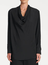 MELA PURDIE SCALLOP BLOUSE