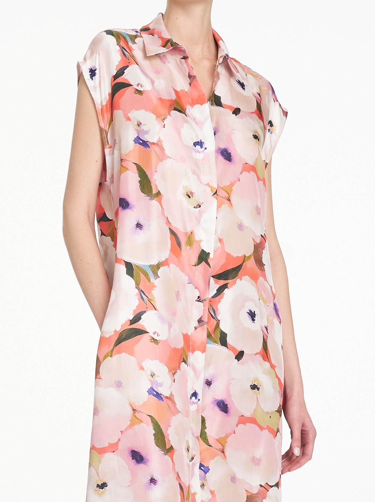 MELA PURDIE SLICE SHIRT DRESS