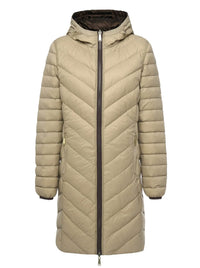 MOKE ARNIE REVERSIBLE PUFFER DOWN COAT