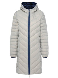 MOKE ARNIE REVERSIBLE PUFFER DOWN COAT