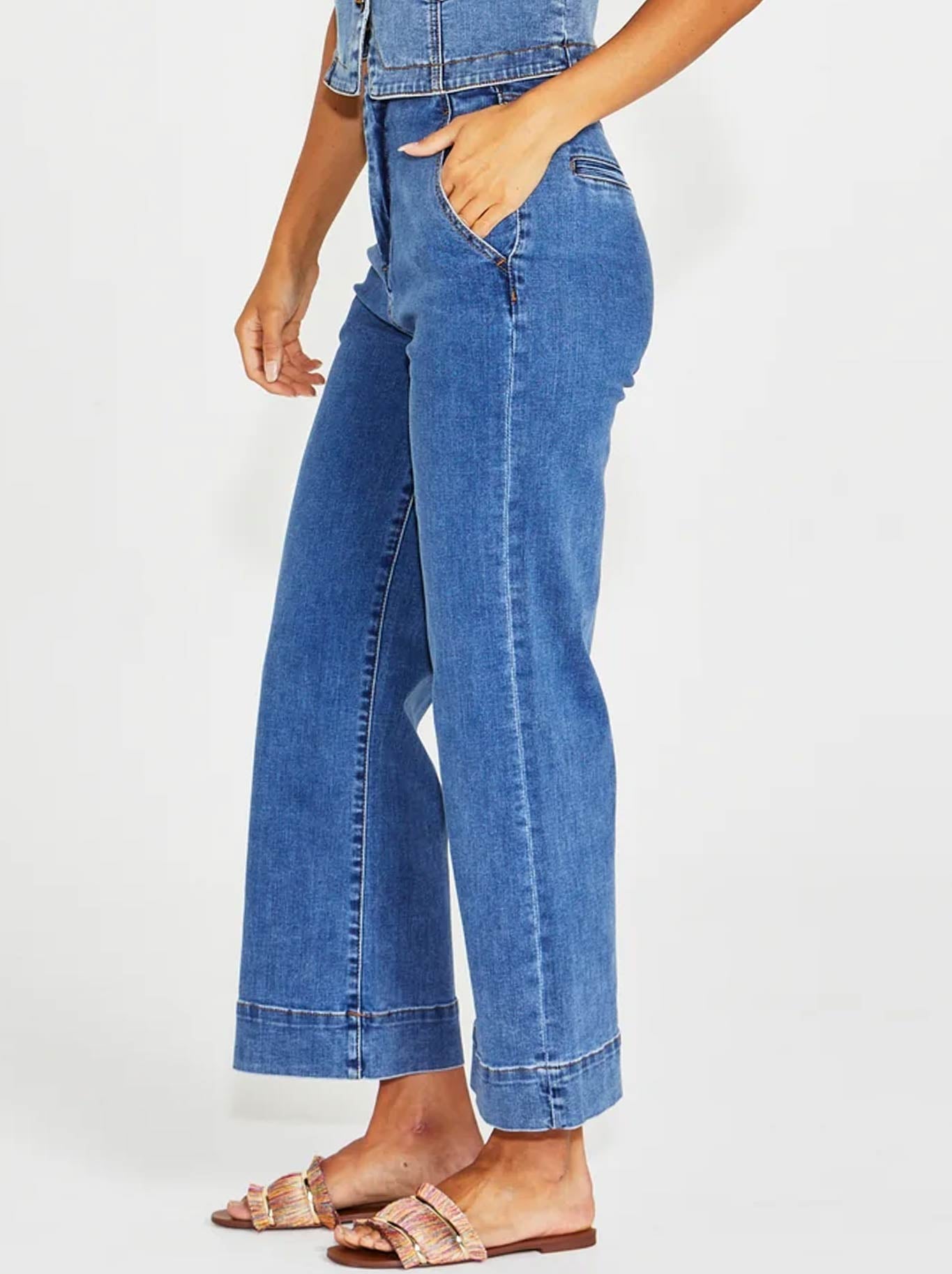 NEW LONDON EMBO RELAXED JEAN