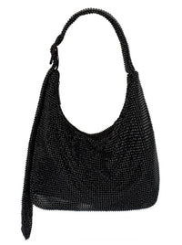 OLGA BERG CALYPSO CRYSTAL MESH BAG