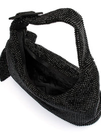 OLGA BERG CALYPSO CRYSTAL MESH BAG
