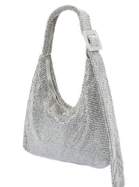 OLGA BERG CALYPSO CRYSTAL MESH BAG