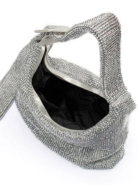 OLGA BERG CALYPSO CRYSTAL MESH BAG