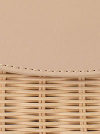 OLGA BERG ELLE WICKER BAG