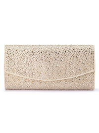 OLGA BERG EMMA CRYSTAL CLUTCH