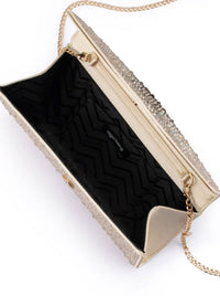 OLGA BERG EMMA CRYSTAL CLUTCH