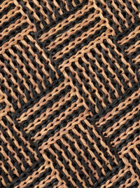 OLGA BERG LOIS WOVEN BAG