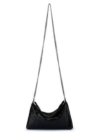OLGA BERG MARILLA MESH ZIP TOP BAG