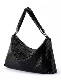 OLGA BERG MARILLA MESH ZIP TOP BAG