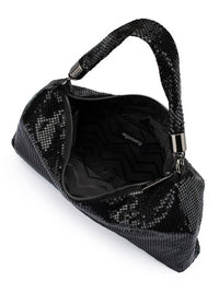 OLGA BERG MARILLA MESH ZIP TOP BAG