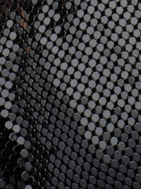 OLGA BERG MARILLA MESH ZIP TOP BAG