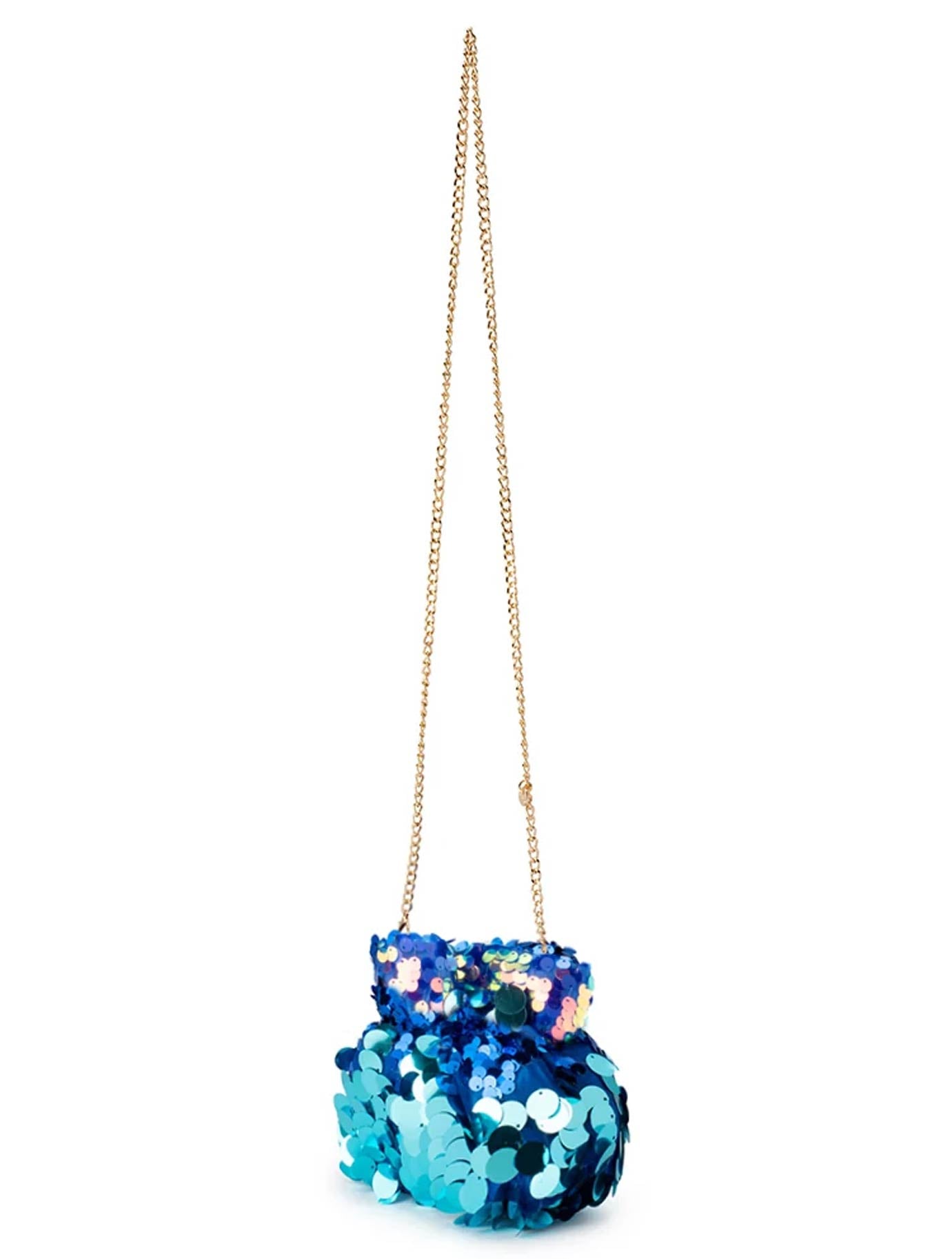 OLGA BERG PEDRO SEQUIN POUCH