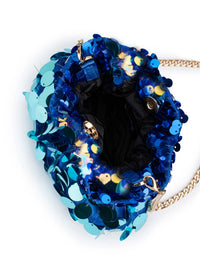 OLGA BERG PEDRO SEQUIN POUCH