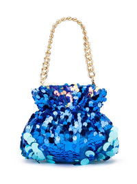 OLGA BERG PEDRO SEQUIN POUCH