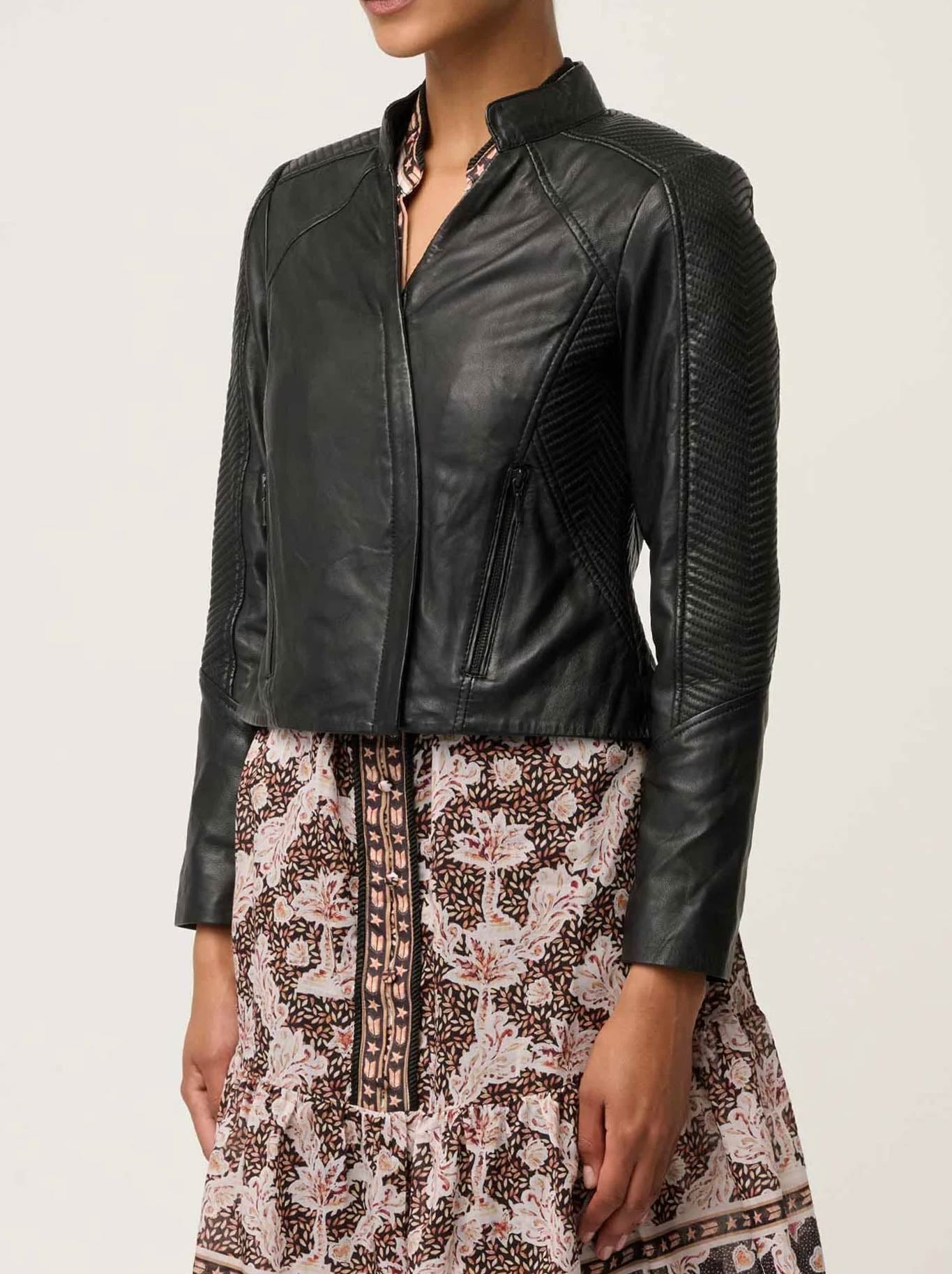 ONCE WAS BLAIRE LEATHER JACKET