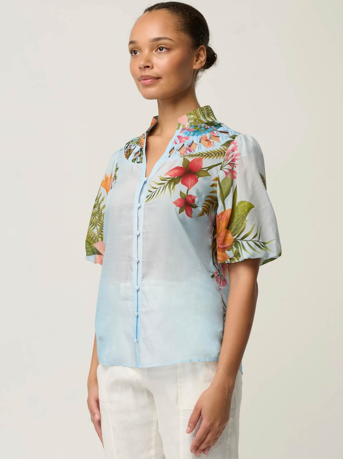 ONCE WAS CORALIE BLOUSE