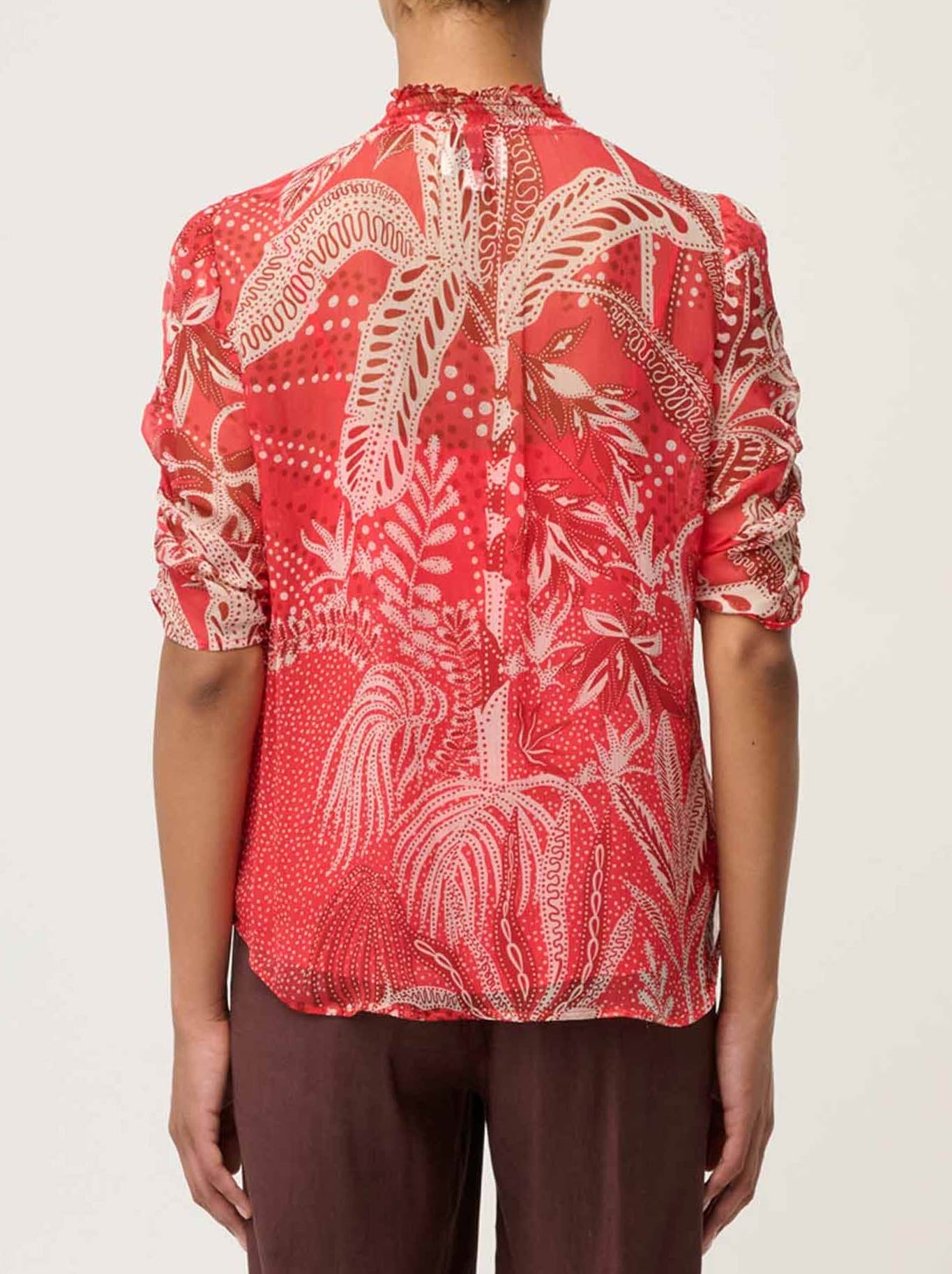 ONCE WAS LUNETTE BLOUSE